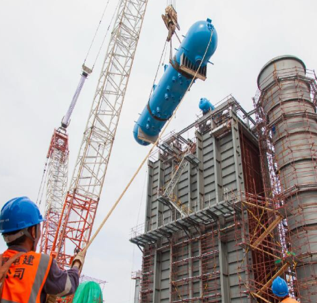 巨力卸扣保證鍋筒吊裝作業順利進行 .png